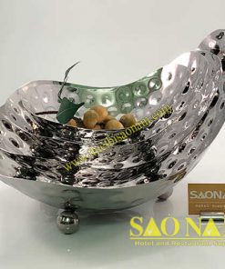 Thuyền Salad Inox Sâu Lòng Chân Tròn SN#520154