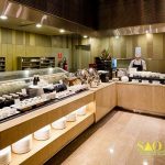 Sắp xếp dụng cụ tiệc buffet hợp lý