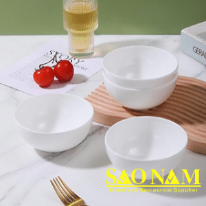 Tô sứ tròn men trắng cao cấp Tô sứ tròn men trắng cao cấp