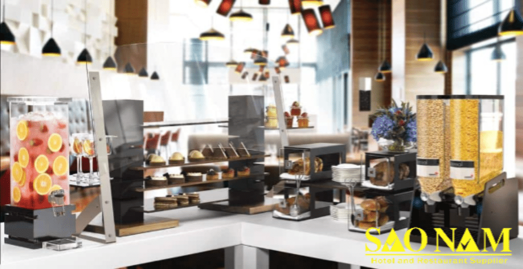 Bình Đựng Ngũ Cốc Trong Buffet Bình Đựng Ngũ Cốc Trong Buffet
