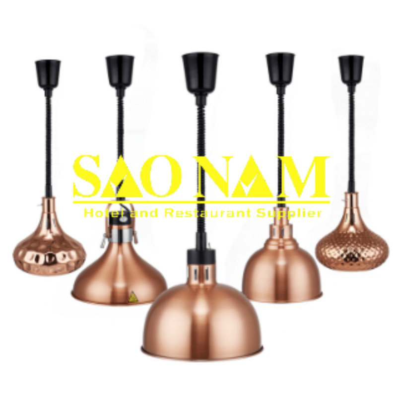 Đèn Hâm Nóng Thức Ăn Mạ Vàng Đèn Hâm Nóng Thức Ăn Mạ Vàng